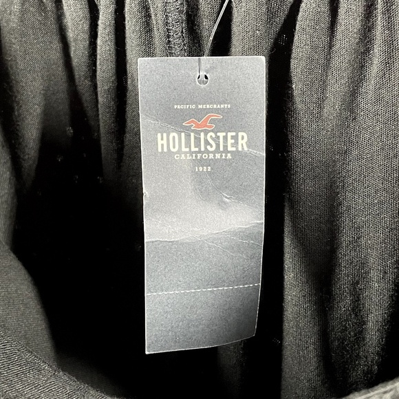 NEW Hollister Skirt Womens Large Black Floral Eyelet casual preppy - Picture 5 of 12